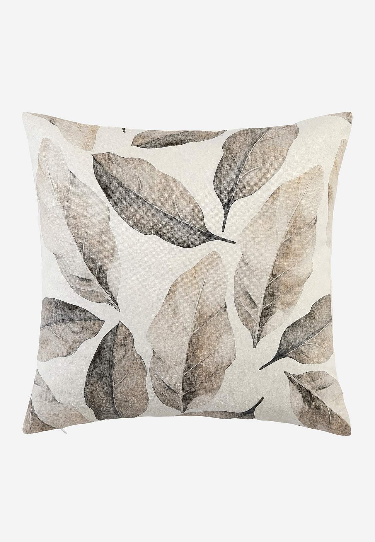 Bladmønstret putetrekk