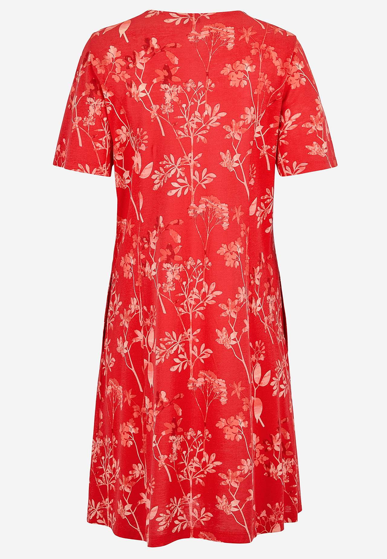 Mønstret Jersey-kjole med lommer