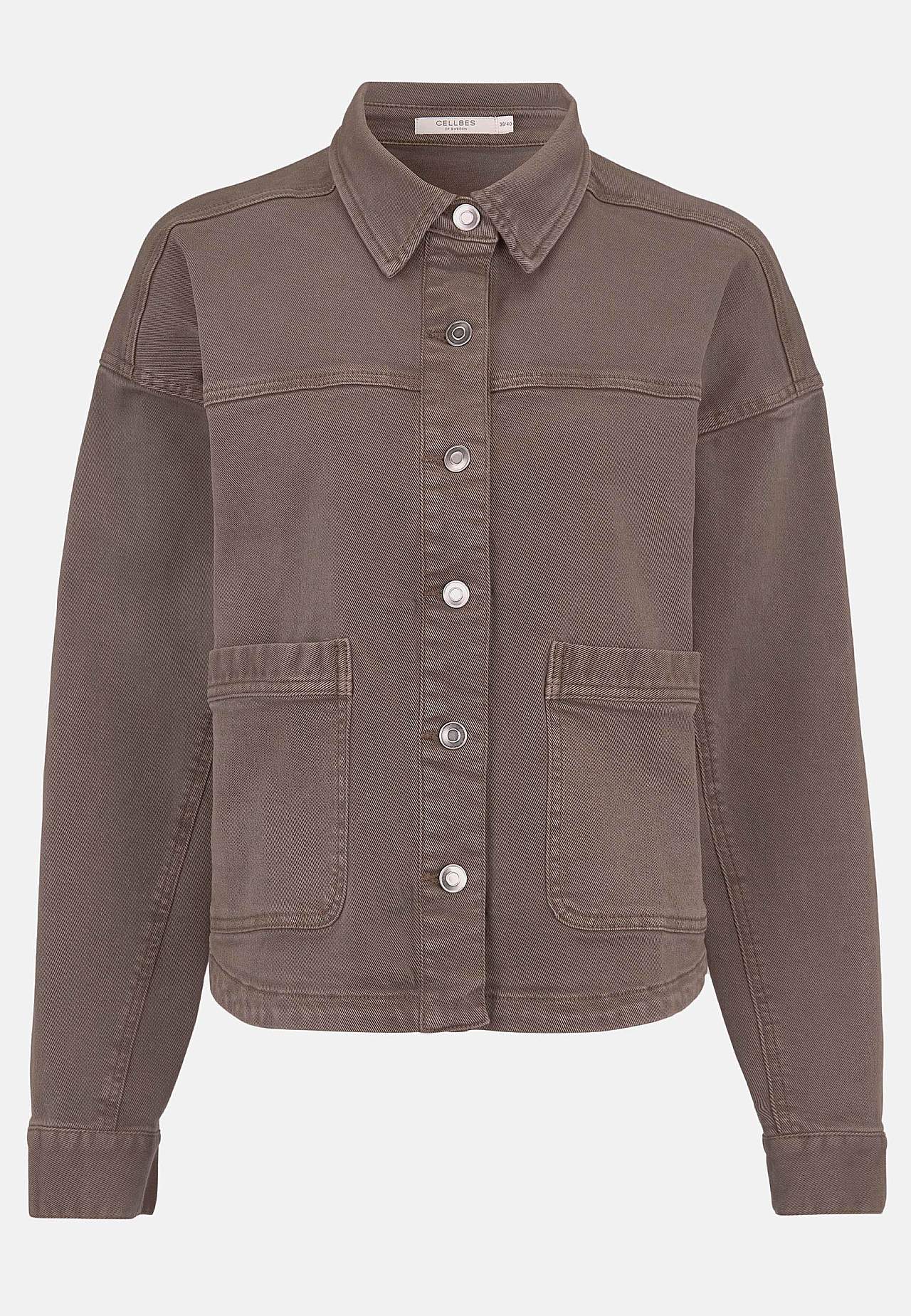 Denimjakke med stretch