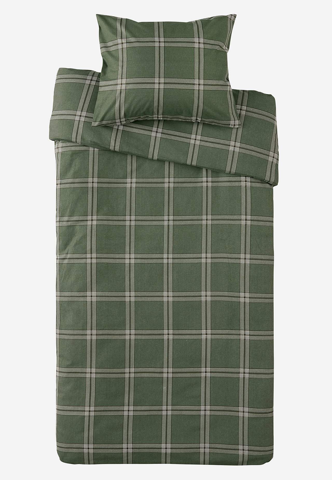 Rutete flanellsdynetrekk 150x210 cm