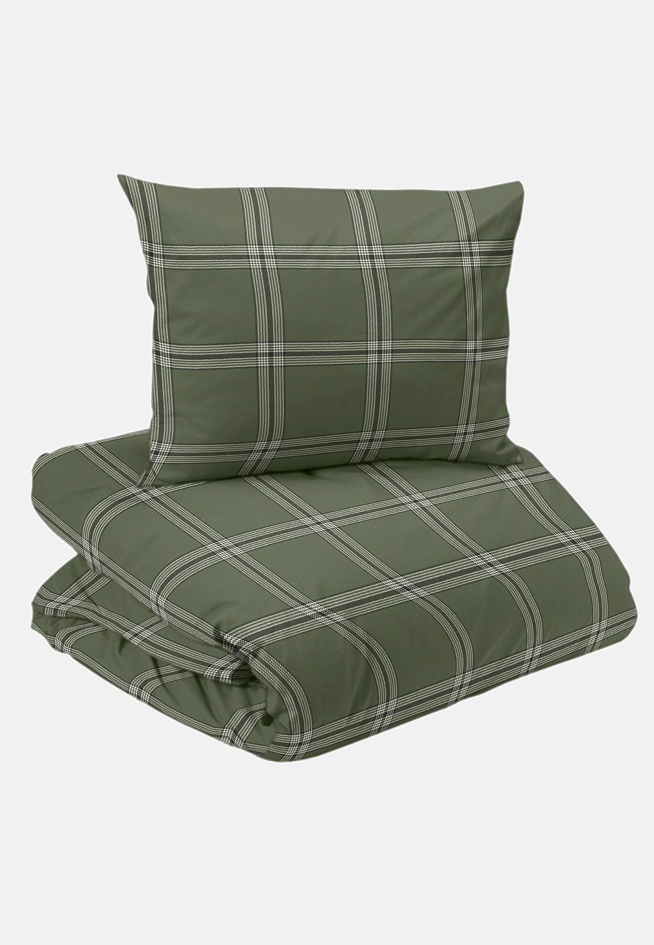 Rutete flanellsdynetrekk 150x210 cm