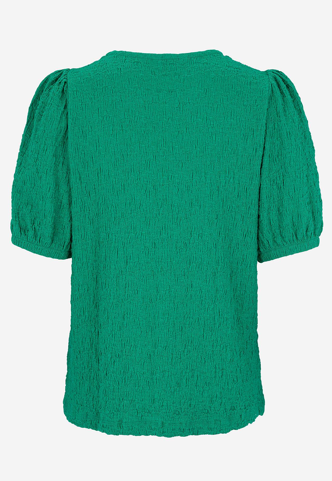 Jerseytopp med struktur