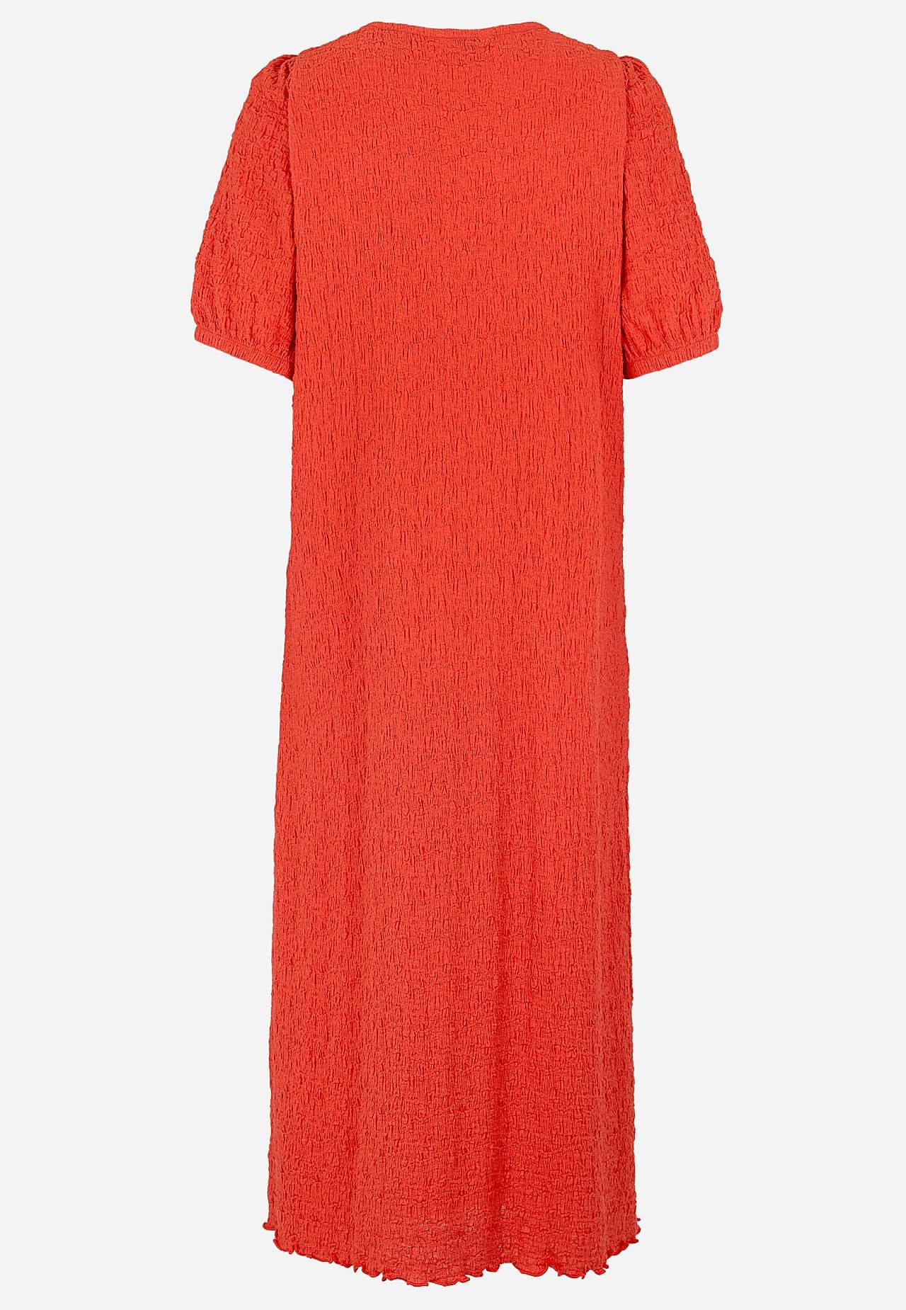 Jersey-kjole med struktur