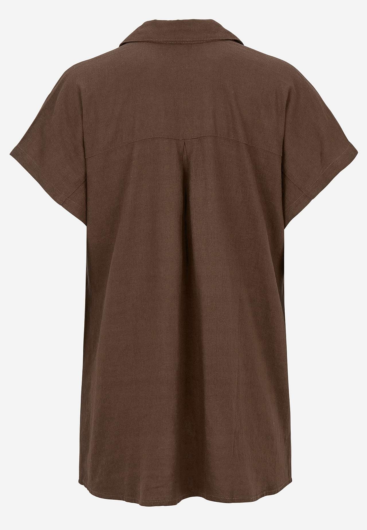 Tunika i lin med lommer