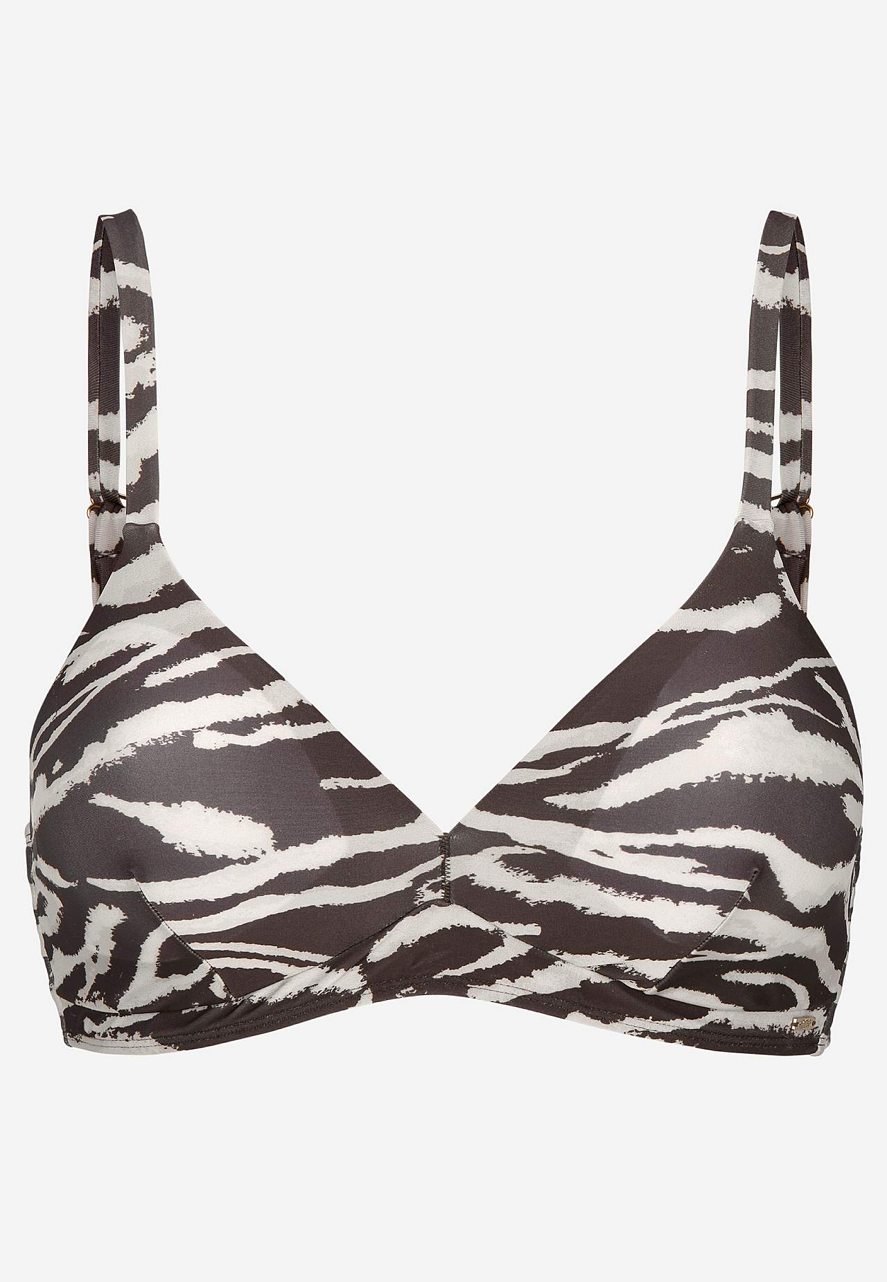 Mønstret bikini BH