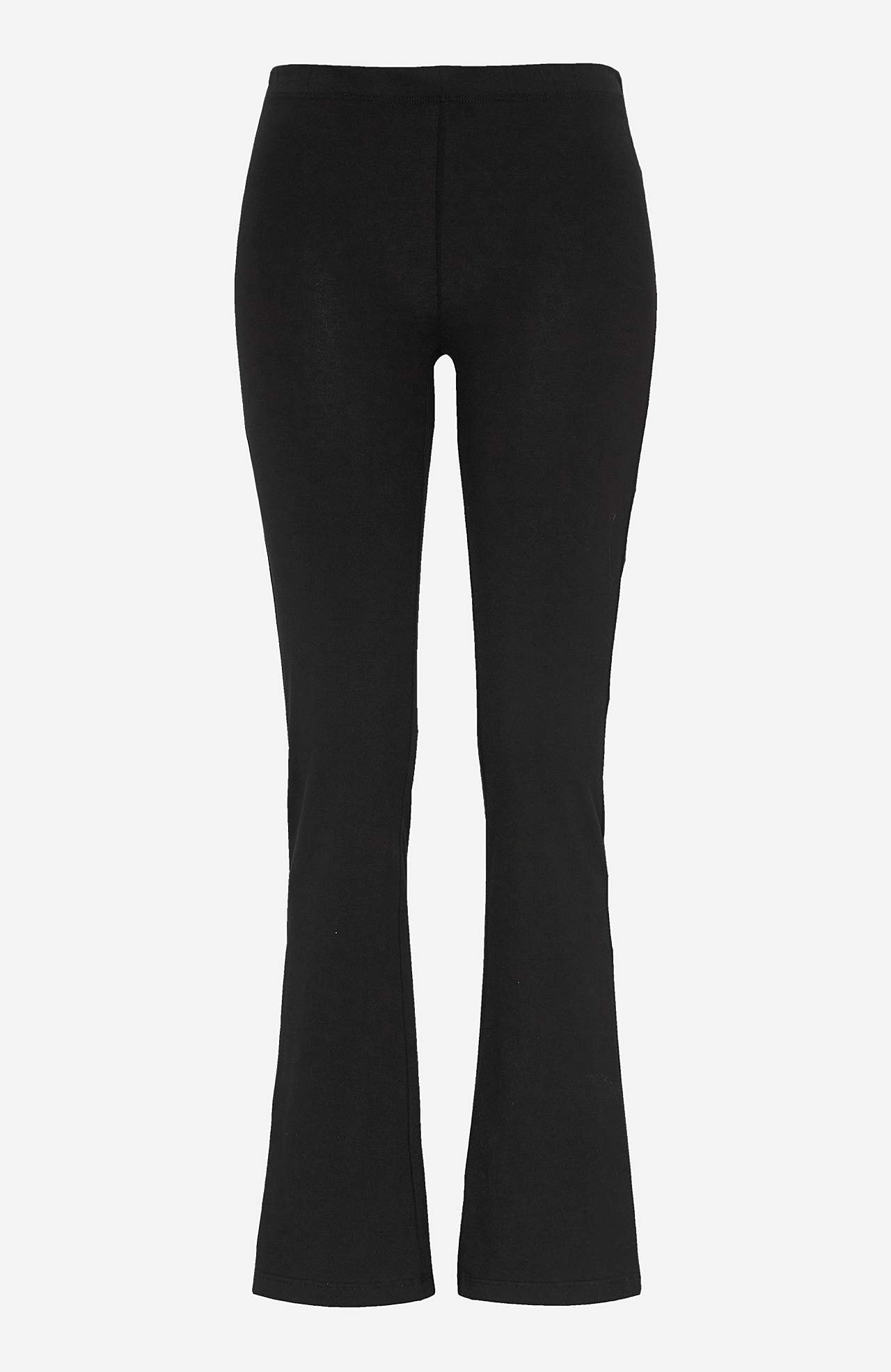 Bootcut jersey leggings