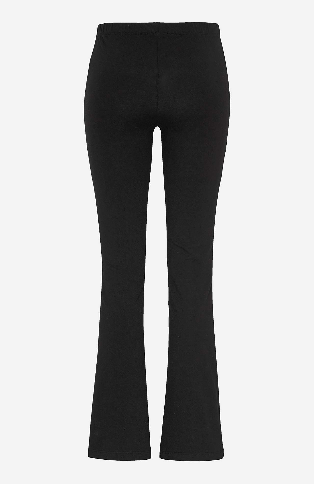 Bootcut jersey leggings