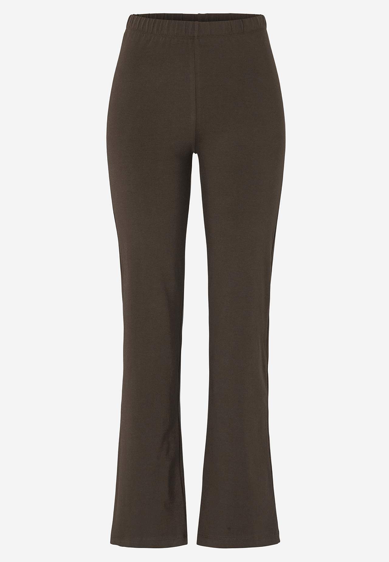 Bootcut jersey leggings