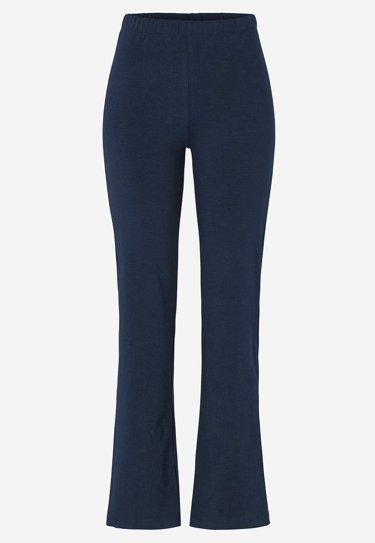 Bootcut jersey leggings