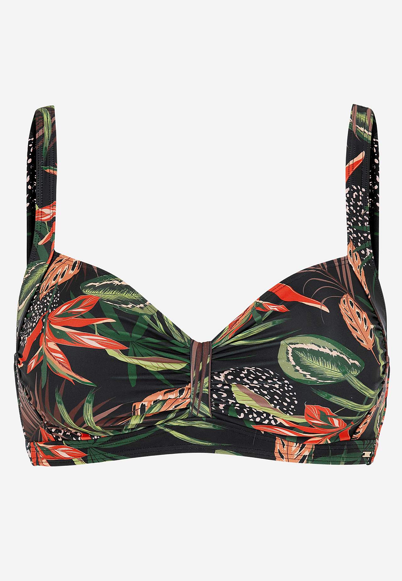 Mønstret bikini BH