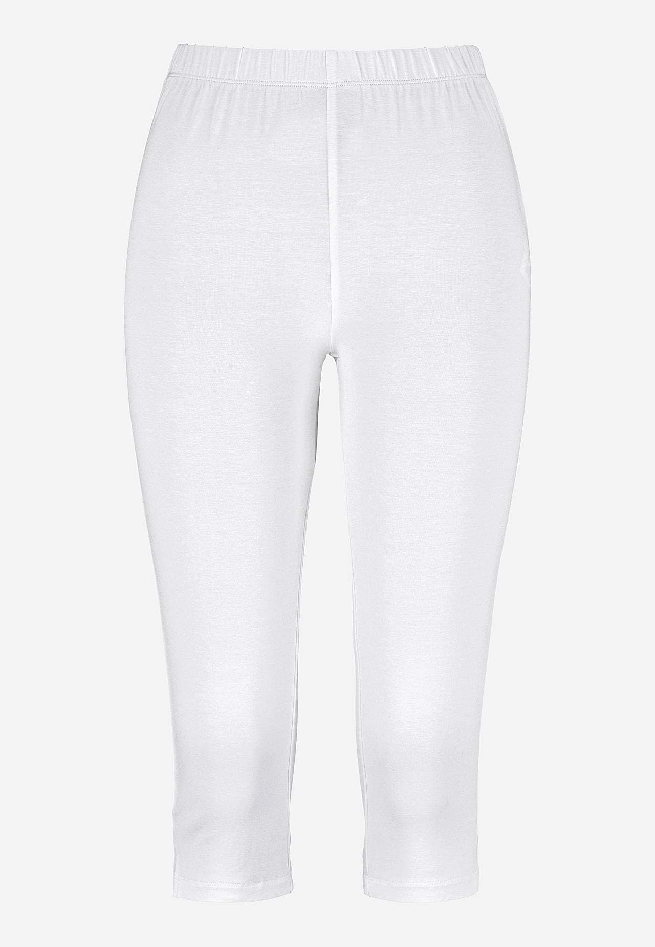 Caprileggings med sidesplitter