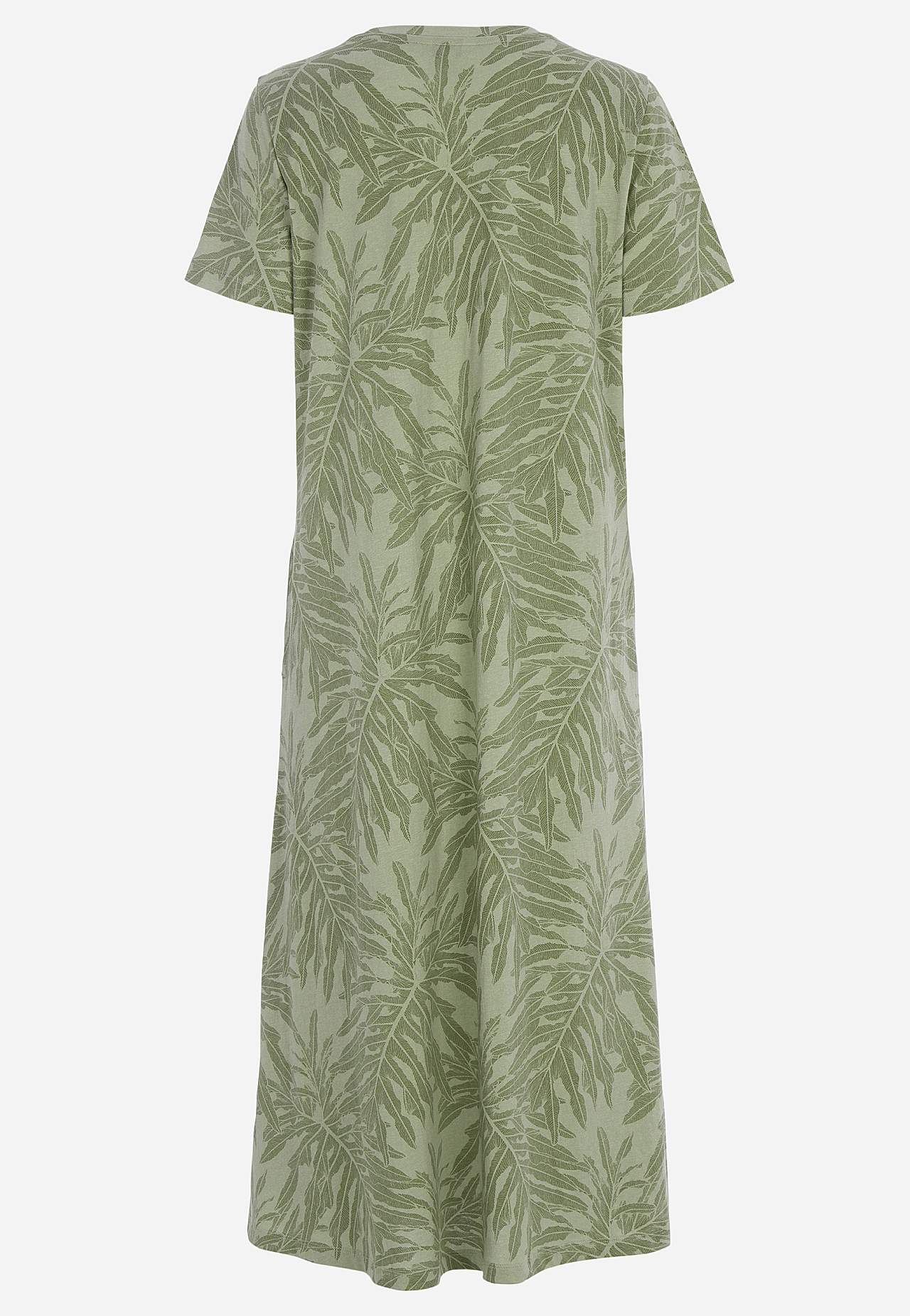 Kjole i organisk bomull med lommer