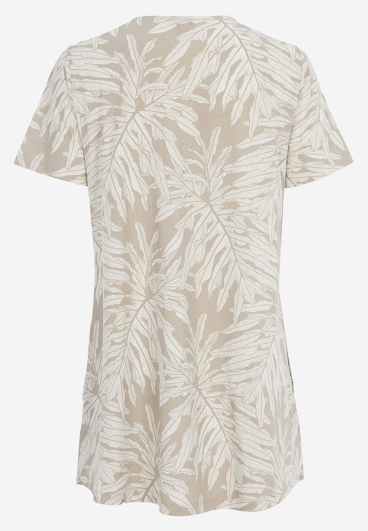 Tunikatopp i organisk bomull med lommer