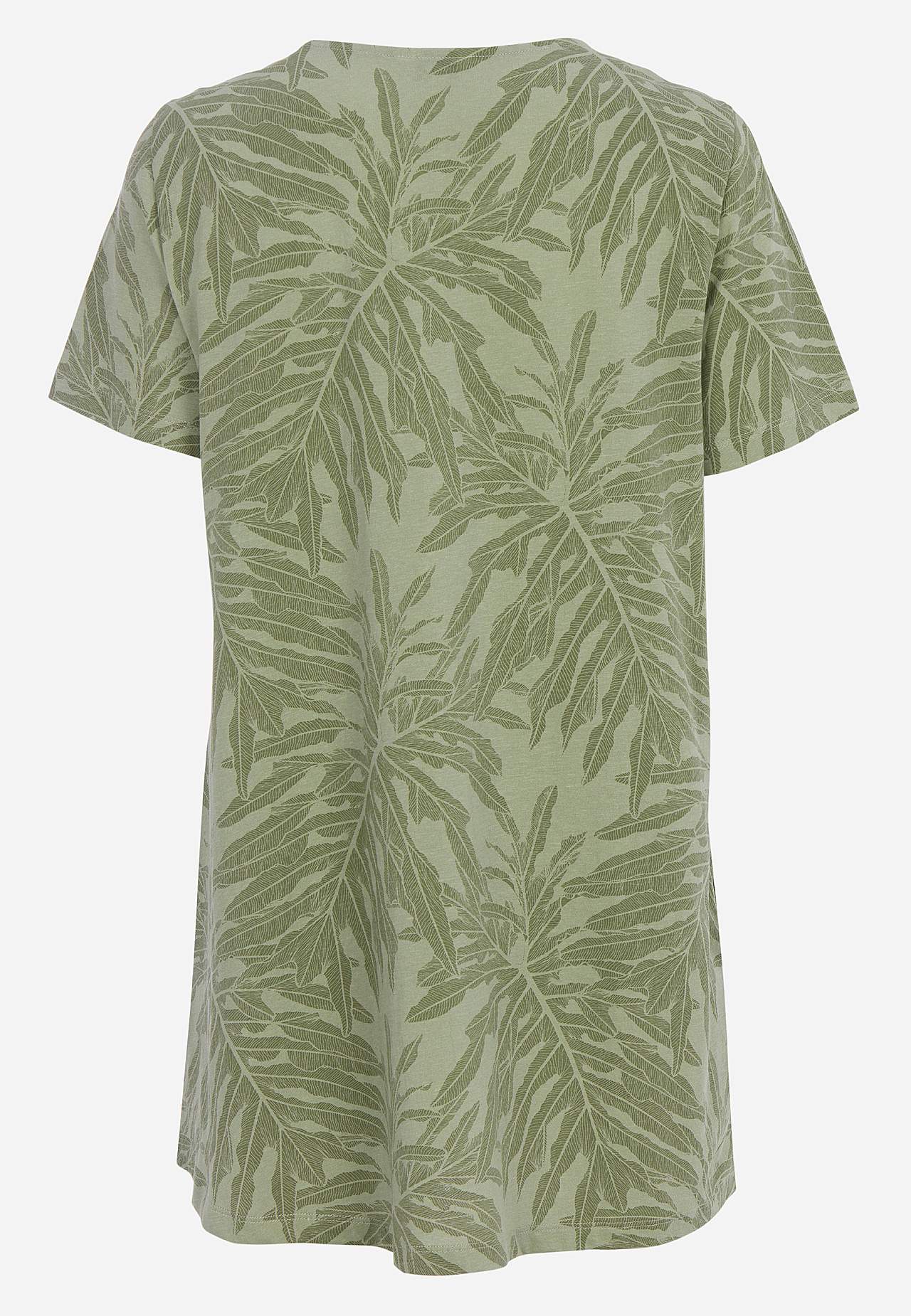 Tunikatopp i organisk bomull med lommer