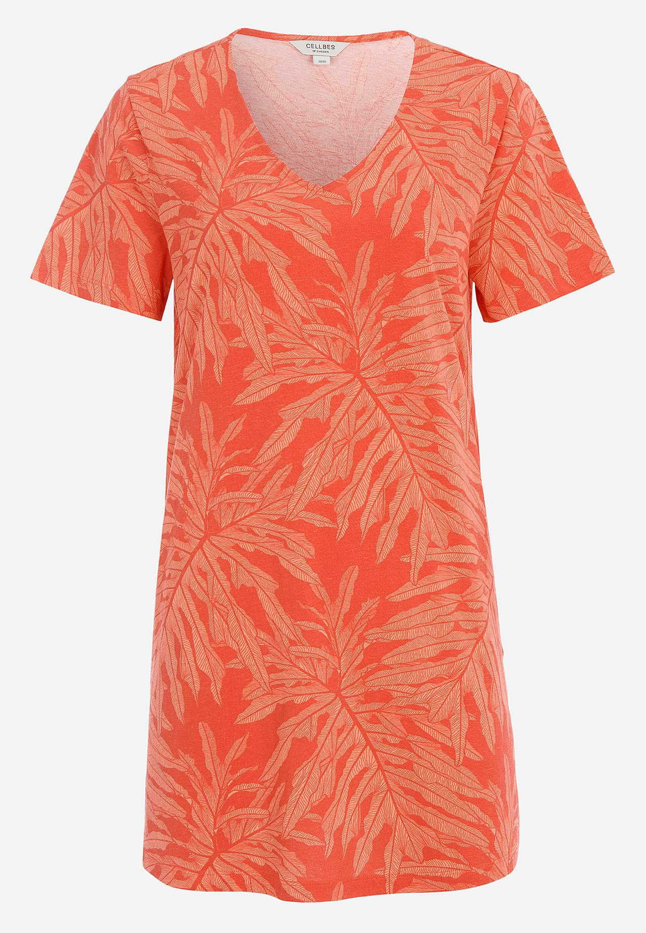 Tunikatopp i organisk bomull med lommer