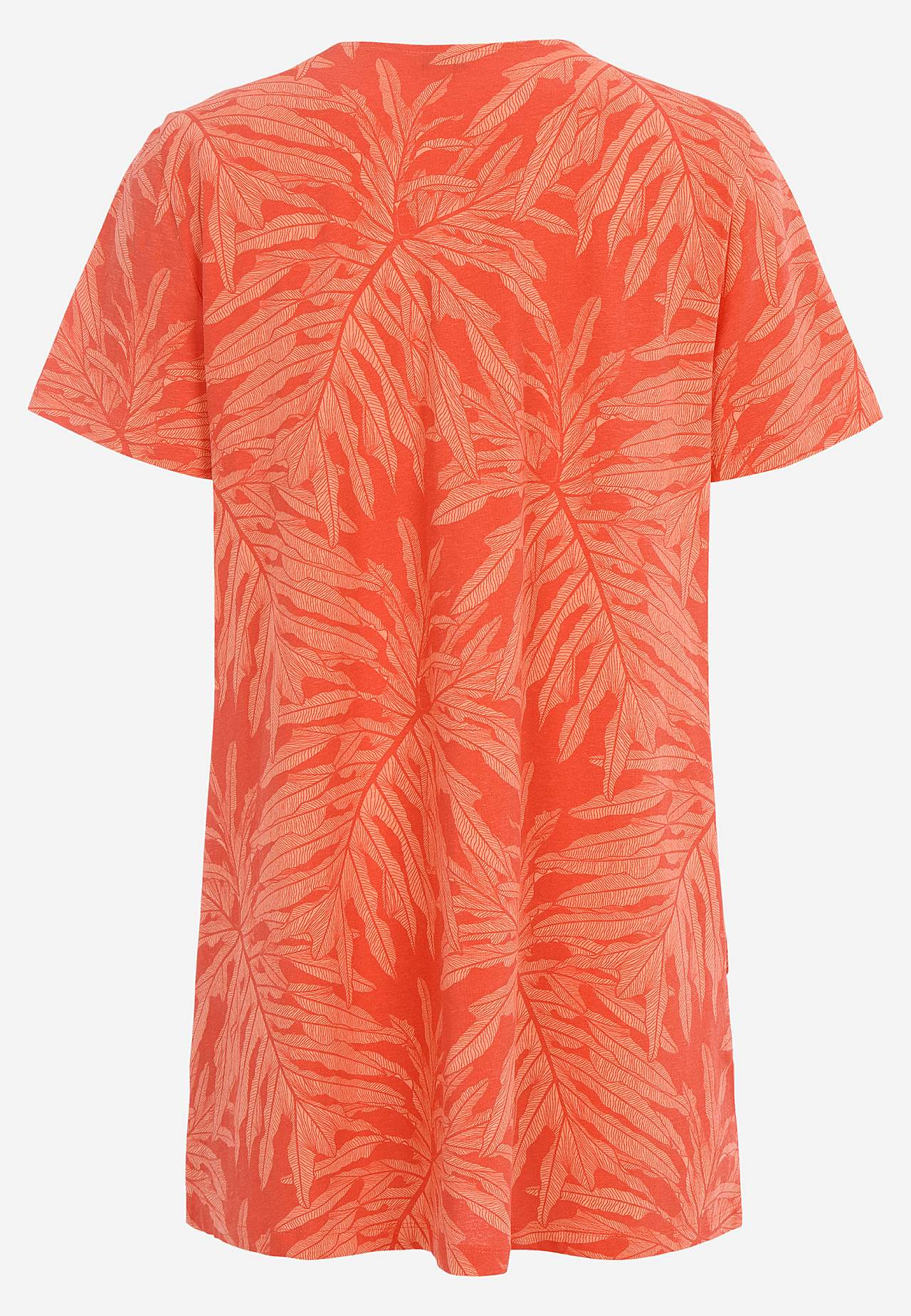 Tunikatopp i organisk bomull med lommer