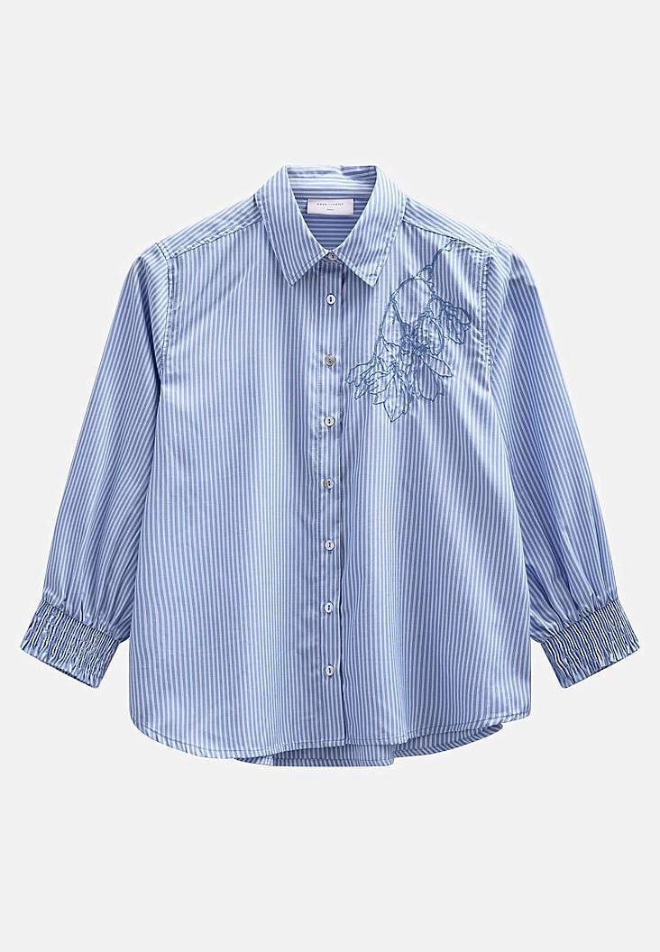 Skjorte med broderi
