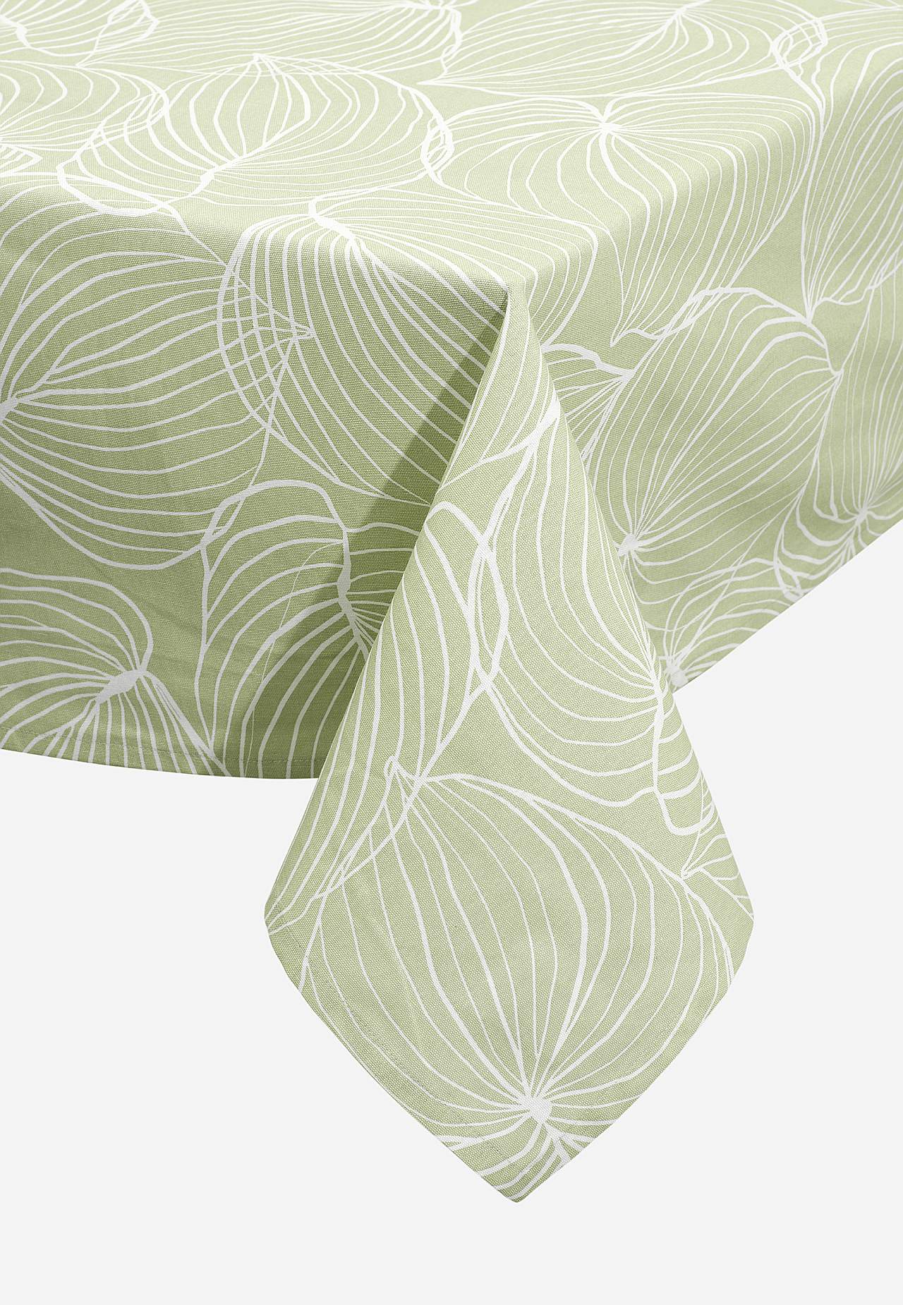 Bladmønstret, stilren duk