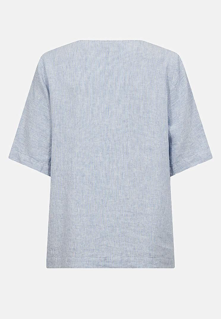 Stripete linbluse