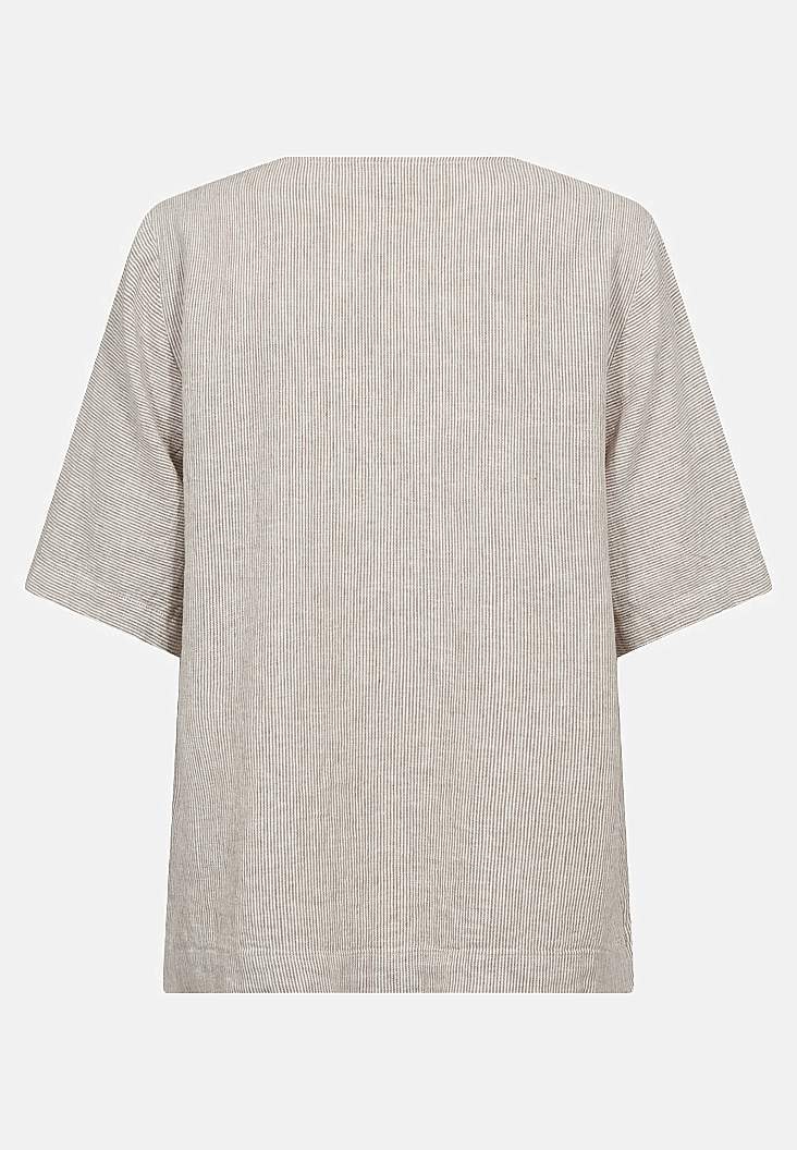 Stripete linbluse